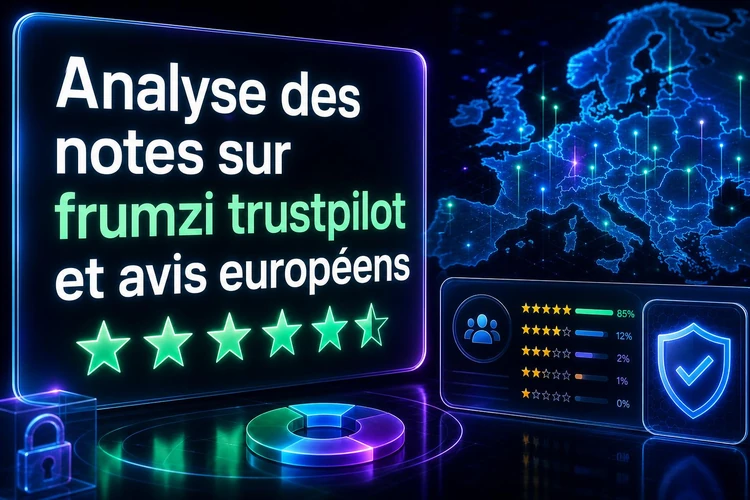 Analyse des notes sur frumzi trustpilot et avis européens