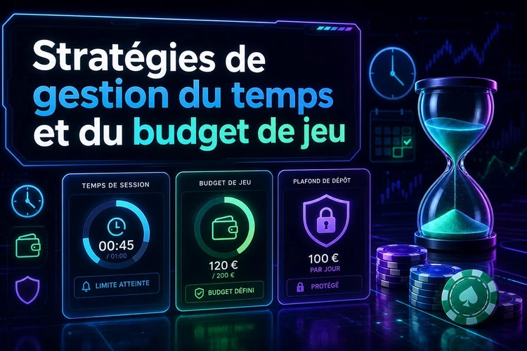 Stratégies de gestion du temps et du budget de jeu