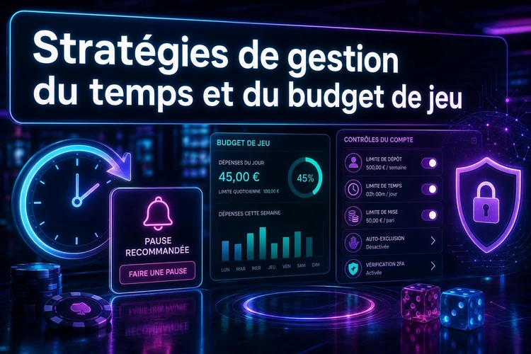 Stratégies de gestion du temps et du budget de jeu